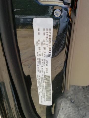 2C4RC1BG8ER330206 - 2014 CHRYSLER TOWN & COU TOURING BLACK photo 13