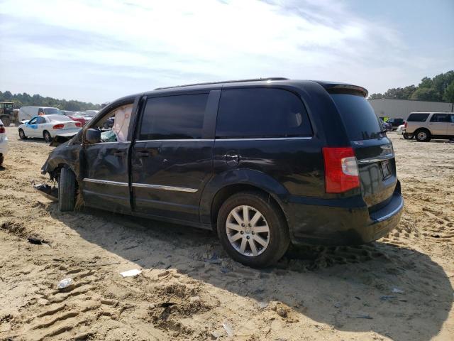 2C4RC1BG8ER330206 - 2014 CHRYSLER TOWN & COU TOURING BLACK photo 2