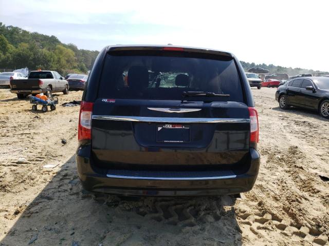 2C4RC1BG8ER330206 - 2014 CHRYSLER TOWN & COU TOURING BLACK photo 6