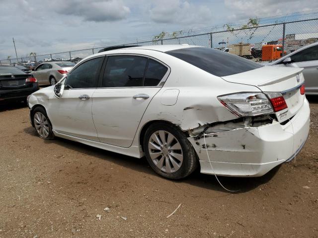 1HGCR2F87DA144402 - 2013 HONDA ACCORD EXL WHITE photo 2