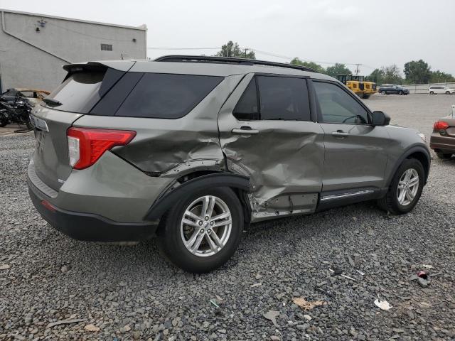 1FMSK8DH6LGC40419 - 2020 FORD EXPLORER XLT 灰色 照片 3