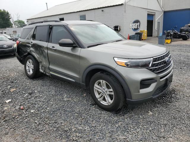 1FMSK8DH6LGC40419 - 2020 FORD EXPLORER XLT 灰色 照片 4
