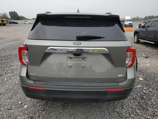1FMSK8DH6LGC40419 - 2020 FORD EXPLORER XLT 灰色 照片 6