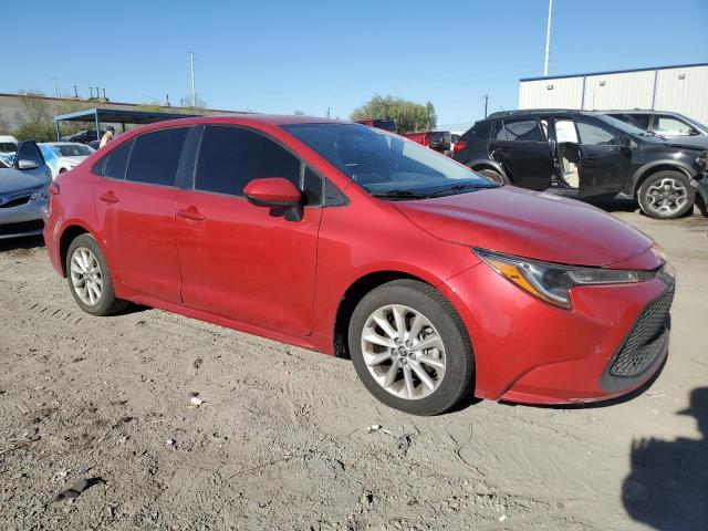 JTDVPMAE6MJ144445 - 2021 TOYOTA COROLLA LE წითელი ფოტო 4