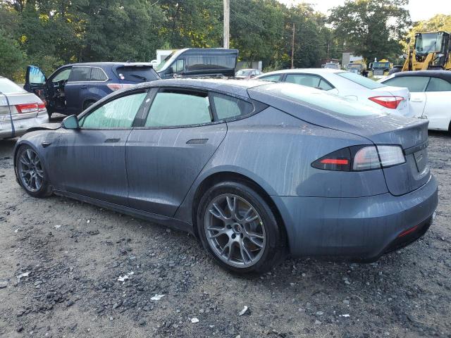 5YJSA1E51PF505704 - 2023 TESLA MODEL S رمادي صورة 2