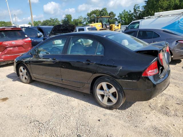 1HGFA16877L019245 - 2007 HONDA CIVIC EX BLACK photo 2