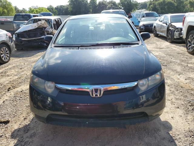 1HGFA16877L019245 - 2007 HONDA CIVIC EX BLACK photo 5