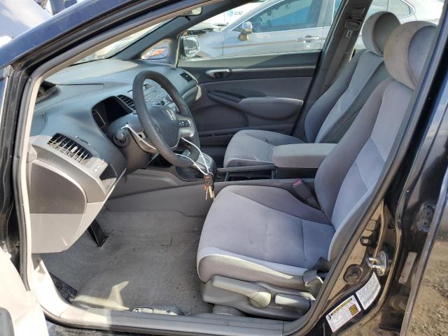 1HGFA16877L019245 - 2007 HONDA CIVIC EX BLACK photo 7