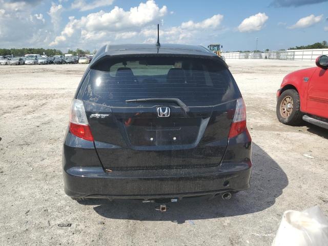 JHMGE88469S027581 - 2009 HONDA FIT SPORT BLACK photo 6