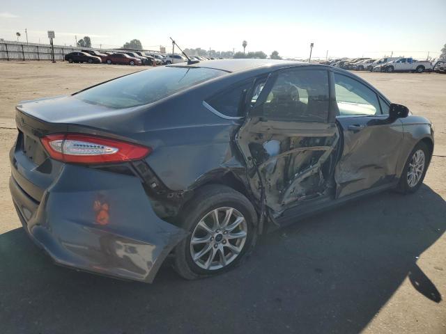 3FA6P0G73GR247652 - 2016 FORD FUSION S GRAY photo 3