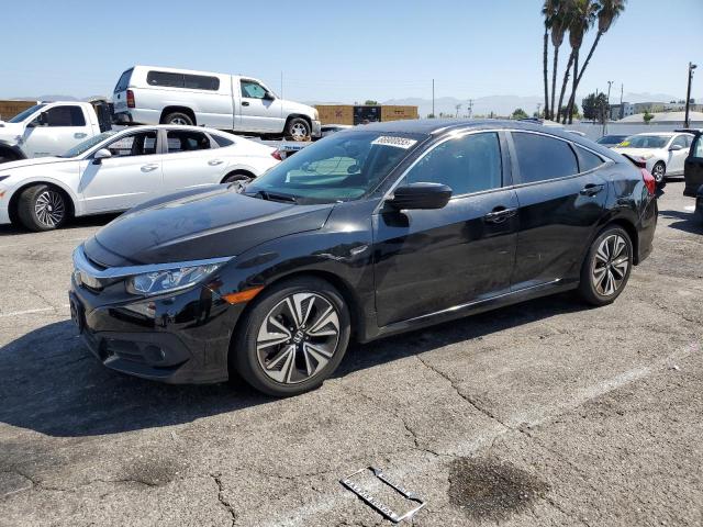 2HGFC1F77GH643805 - 2016 HONDA CIVIC EXL BLACK photo 1