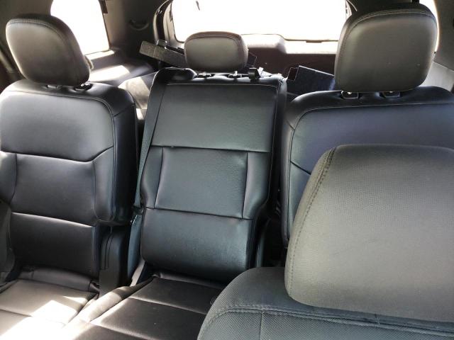 1FM5K8AR9GGB07038 - 2016 FORD EXPLORER POLICE INTERCEPTOR TWO TONE photo 10