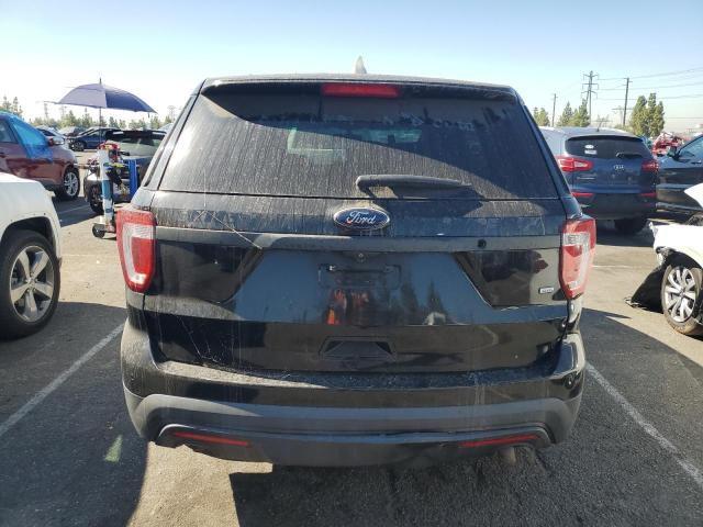 1FM5K8AR9GGB07038 - 2016 FORD EXPLORER POLICE INTERCEPTOR TWO TONE photo 6