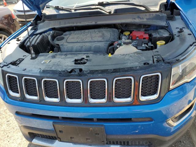 3C4NJDCB4KT842921 - 2019 JEEP COMPASS LIMITED Mavi foto 11
