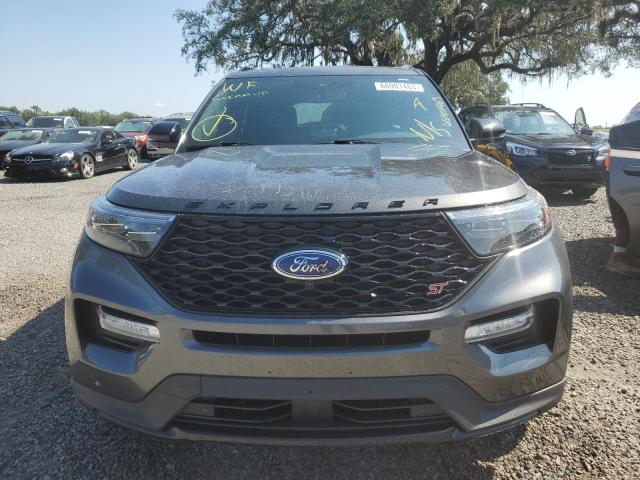 1FM5K8GC2LGB08268 - 2020 FORD EXPLORER ST CHARCOAL photo 5