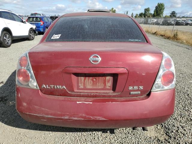 1N4AL11D06C137326 - 2006 NISSAN ALTIMA S RED photo 6