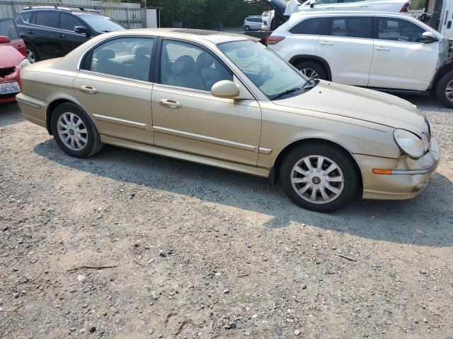 KMHWF35H44A017792 - 2004 HYUNDAI SONATA GLS GOLD photo 4