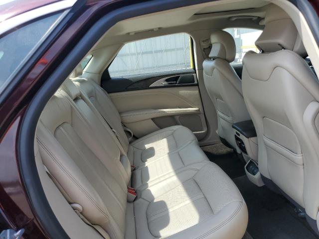 3LN6L5F90HR659031 - 2017 LINCOLN MKZ RESERVE ბურგუნდია ფოტო 10