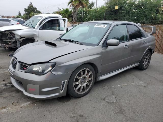 JF1GD70606L518882 - 2006 SUBARU IMPREZA WRX STI GRAY photo 1