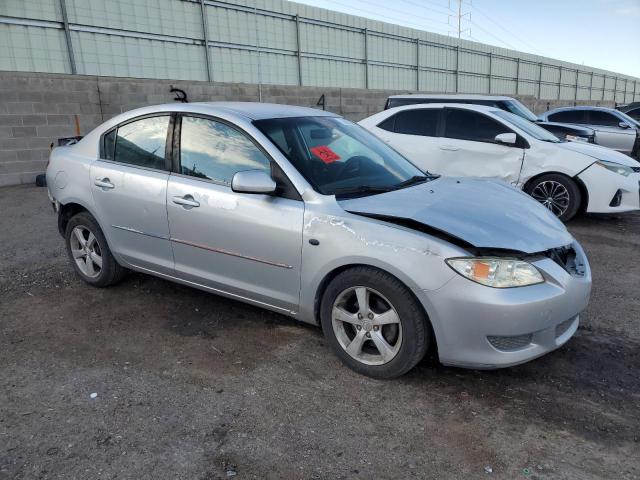 JM1BK12F761447227 - 2006 MAZDA 3 I SILVER photo 4