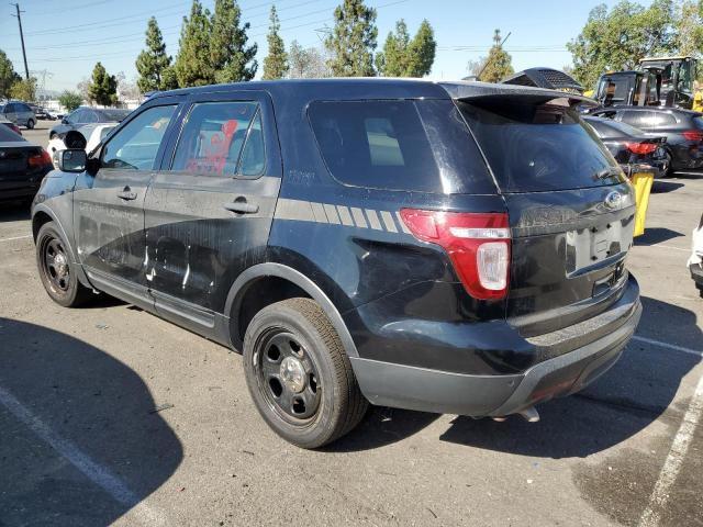 1FM5K8ARXFGA21610 - 2015 FORD EXPLORER POLICE INTERCEPTOR BLACK photo 2