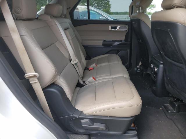 1FMSK8FH3LGC04605 - 2020 FORD EXPLORER LIMITED WHITE photo 10