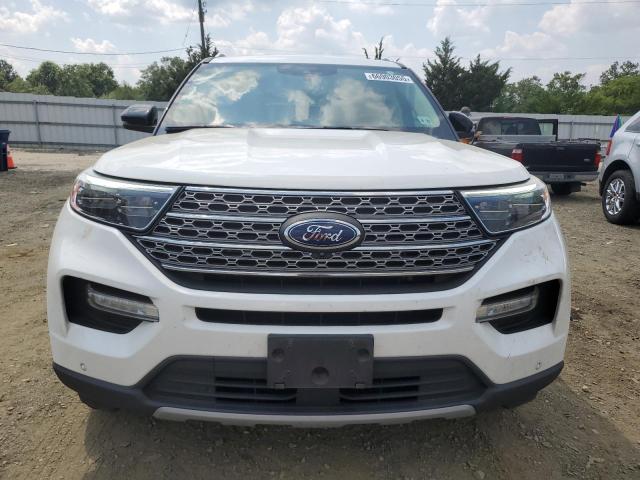 1FMSK8FH3LGC04605 - 2020 FORD EXPLORER LIMITED WHITE photo 5