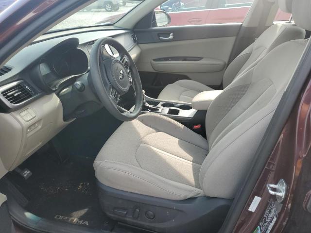 5XXGT4L31JG238748 - 2018 KIA OPTIMA LX ბურგუნდია ფოტო 7