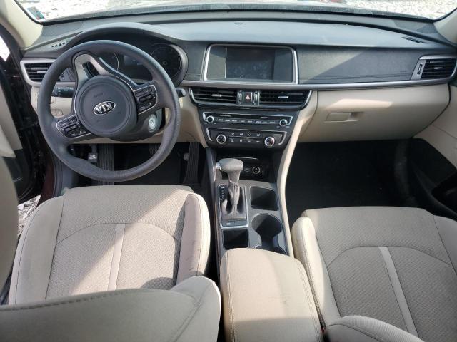 5XXGT4L31JG238748 - 2018 KIA OPTIMA LX ბურგუნდია ფოტო 8