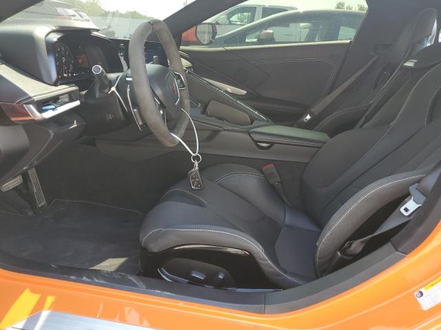 1G1YA2D43N5121701 - 2022 CHEVROLET CORVETTE STINGRAY 1LT ORANGE photo 7