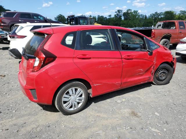 JHMGK5H52GX009370 - 2016 HONDA FIT LX RED photo 3