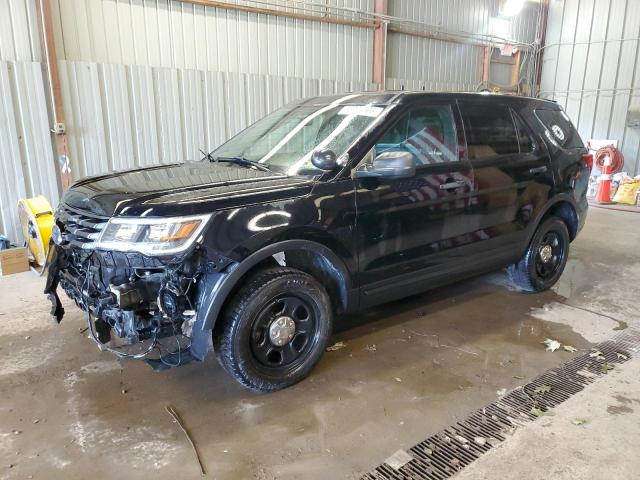 1FM5K8AR2JGC76244 - 2018 FORD EXPLORER POLICE INTERCEPTOR BLACK photo 1