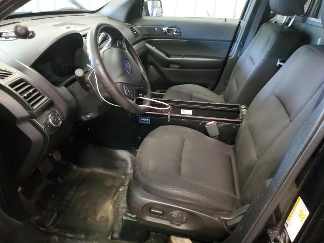 1FM5K8AR2JGC76244 - 2018 FORD EXPLORER POLICE INTERCEPTOR BLACK photo 7