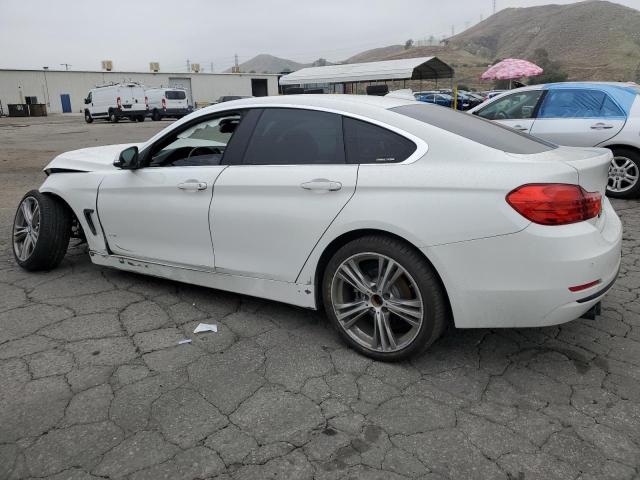 WBA4F7C32HG787807 - 2017 BMW 430I GRAN COUPE WHITE photo 2