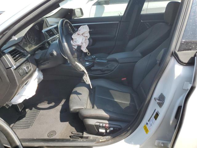 WBA4F7C32HG787807 - 2017 BMW 430I GRAN COUPE WHITE photo 7