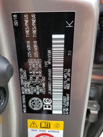 JTJBARBZ1J2169680 - 2018 LEXUS NX 300 BASE Gümüş foto 13