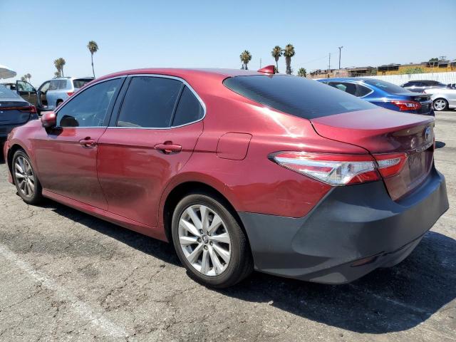 4T1C11AK9LU938944 - 2020 TOYOTA CAMRY LE RED photo 2