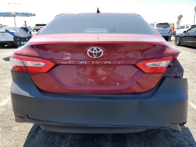 4T1C11AK9LU938944 - 2020 TOYOTA CAMRY LE RED photo 6