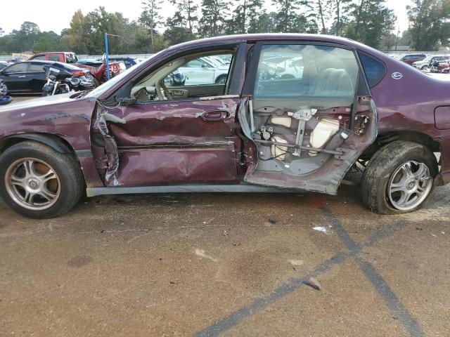 2G1WF52E539259598 - 2003 CHEVROLET IMPALA MAROON photo 9