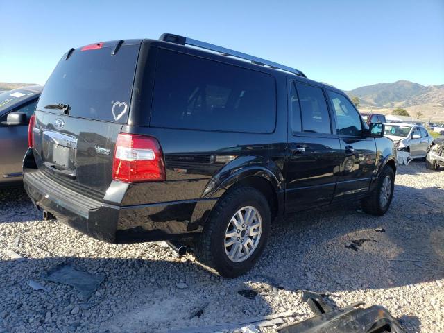 1FMJK2A56EEF17605 - 2014 FORD EXPEDITION EL LIMITED BLACK photo 3