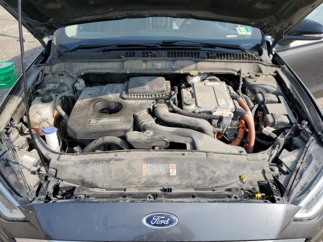 3FA6P0RU4JR247783 - 2018 FORD FUSION TITANIUM/PLATINUM HEV GRAY photo 11