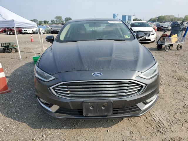 3FA6P0RU4JR247783 - 2018 FORD FUSION TITANIUM/PLATINUM HEV GRAY photo 5