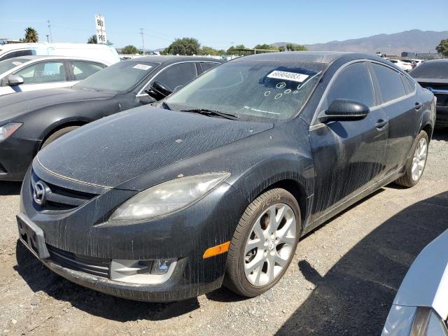 1YVHZ8CB6A5M42669 - 2010 MAZDA 6 S BLACK photo 1