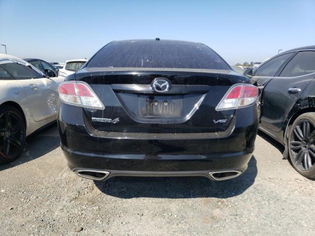 1YVHZ8CB6A5M42669 - 2010 MAZDA 6 S BLACK photo 6