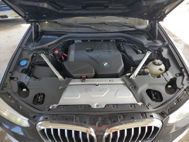 5UXTY3C05M9H33151 - 2021 BMW X3 SDRIVE30I GRAY photo 12