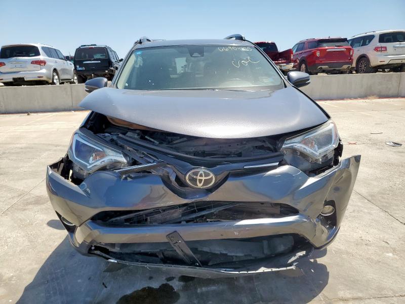 JTMWFREV6HD094858 - 2017 TOYOTA RAV4 XLE GRAY photo 5