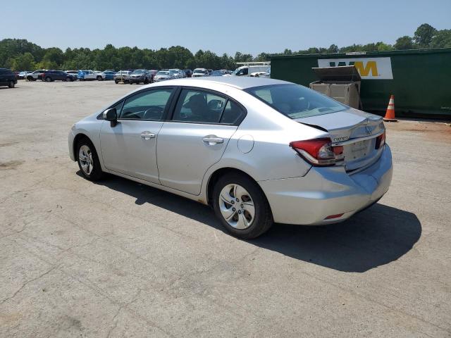 19XFB2F54EE211462 - 2014 HONDA CIVIC LX SILVER photo 2