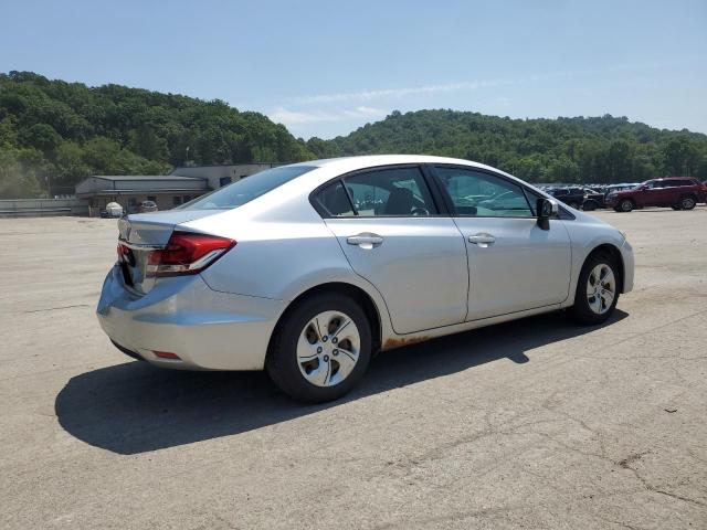 19XFB2F54EE211462 - 2014 HONDA CIVIC LX SILVER photo 3