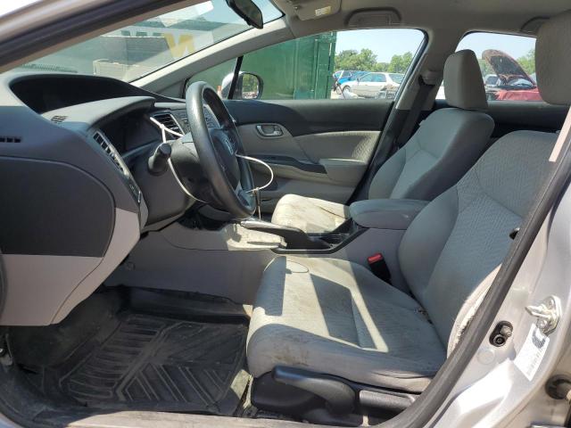 19XFB2F54EE211462 - 2014 HONDA CIVIC LX SILVER photo 7