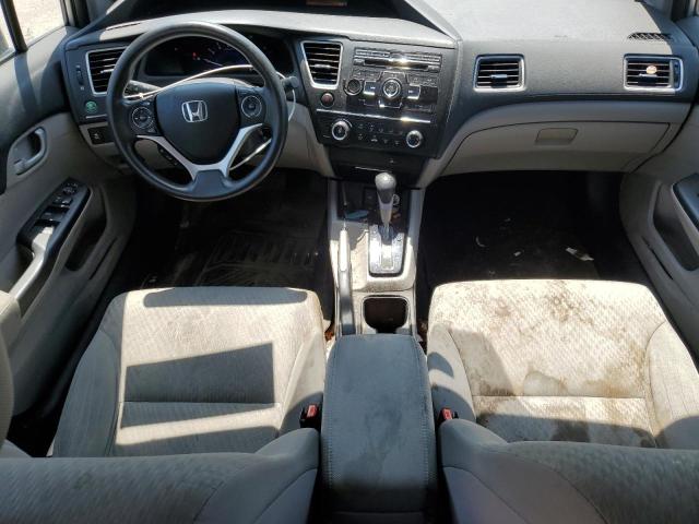 19XFB2F54EE211462 - 2014 HONDA CIVIC LX SILVER photo 8